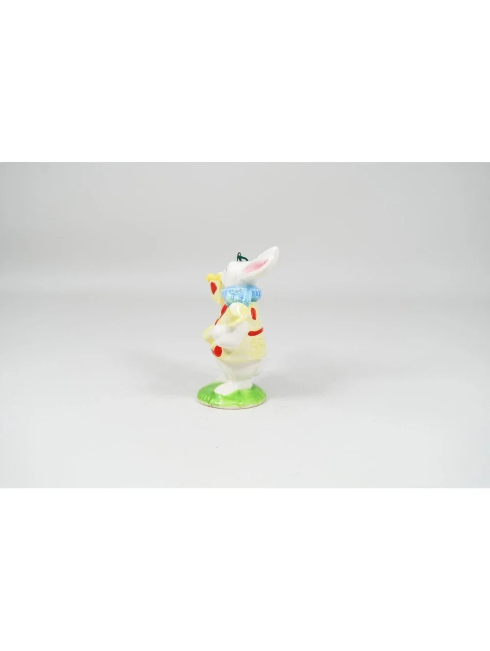 VTG Alice in Wonderland White Rabbit Porcelain Ornament A Company Friends 1979